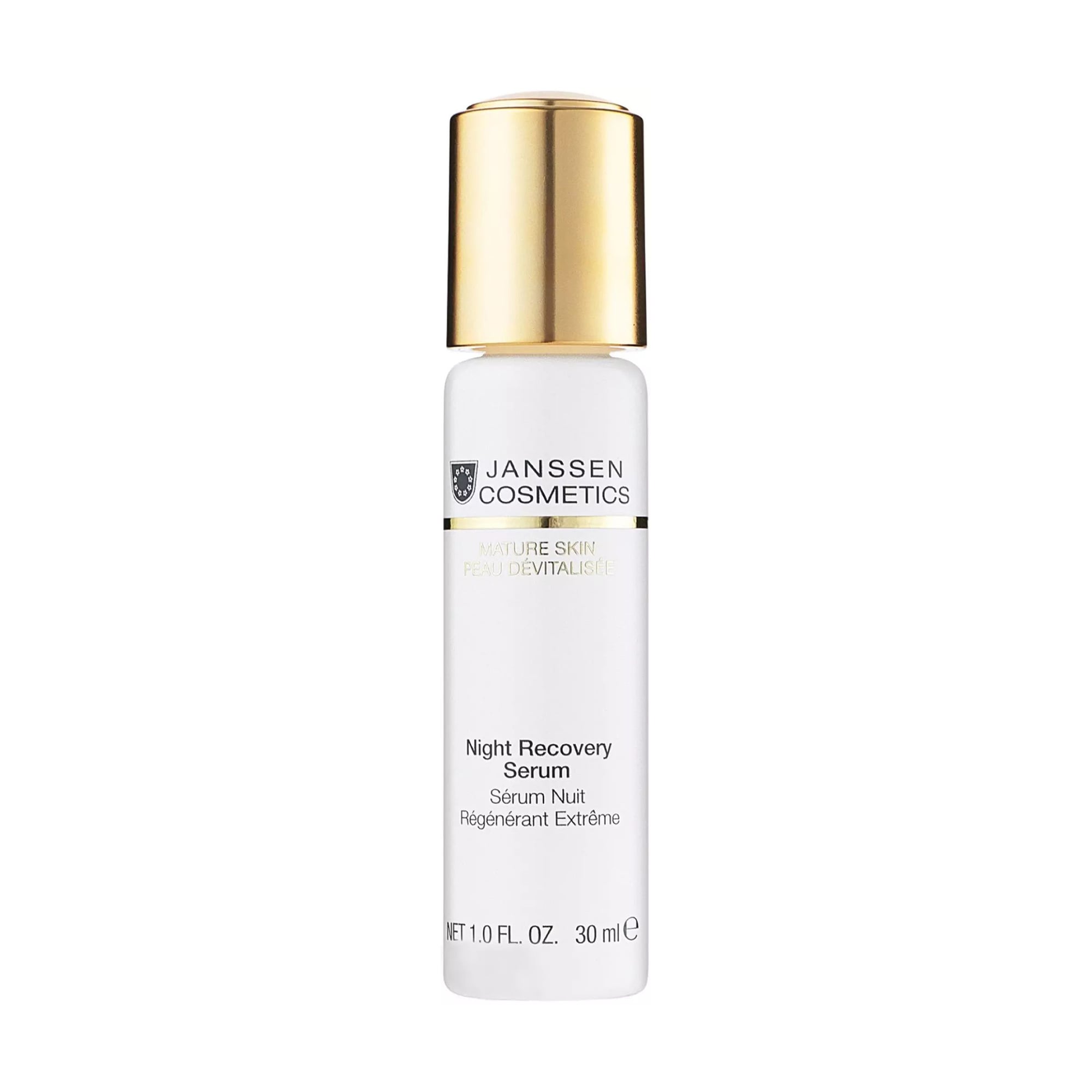 Нічна антивікова відновлювальна сироватка для обличчя Janssen Cosmetics Night Recovery Serum, 30 мл